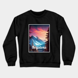 Keystone Colorado United states ski Crewneck Sweatshirt